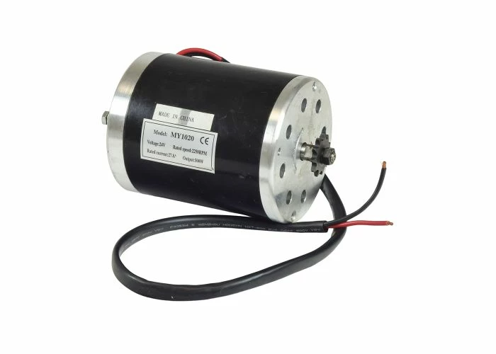 Best deal ๐ Unite Motor 24 Volt 500 Watt MY1020 Electric Motor With 11 Tooth 8mm 05T Chain Sprocket ๐ฅ