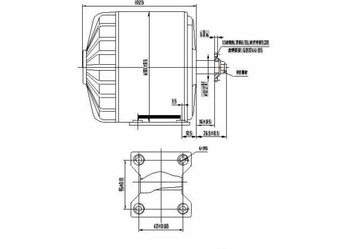 Top 10 ๐ Unite Motor 24 Volt 300 Watt MY1016 Electric Motor With 11 Tooth #25 Chain Sprocket (MY1016) ๐ฅฐ - Image 3
