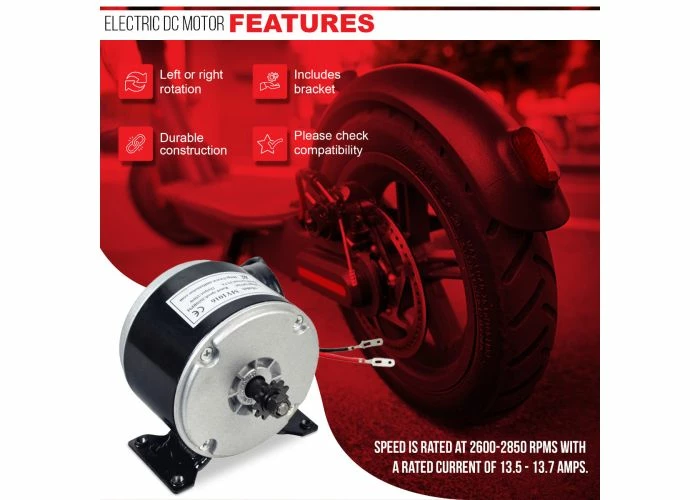 Coupon ๐ Unite Motor 24 Volt 250 Watt MY1016 Electric Motor With 11 Tooth #25 Chain Sprocket ๐ฅ - Image 7