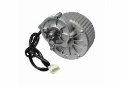 Best Sale โ๏ธ Unite Motor 36 Volt 450 Watt MY1018 Gear Reduction Electric Motor With 9 Tooth 420 Chain Sprocket For Bikes & Scooters ๐ฅฐ