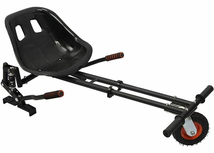 Best Sale 🎉 Mon Ster Deluxe Hoverboard Go-Kart Attachment Kit With Large Front Wheel & Suspension 😉