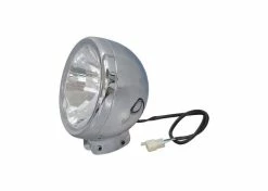 Hot Sale 😉 Mon Ster Chrome Headlight Assembly With 2 Wires For The Baja Mini Bike MB165 (Baja Heat, Mini Baja, Baja Warrior) 👏