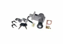 Best Sale 🤩 Mon Ster Scooter Ignition Module (Key Switch) Complete Assembly With Keys And 4 Pin Connector 💯
